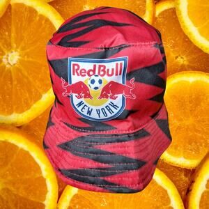 New York Red Bull Red-Black Bucket Soccer Hat‎